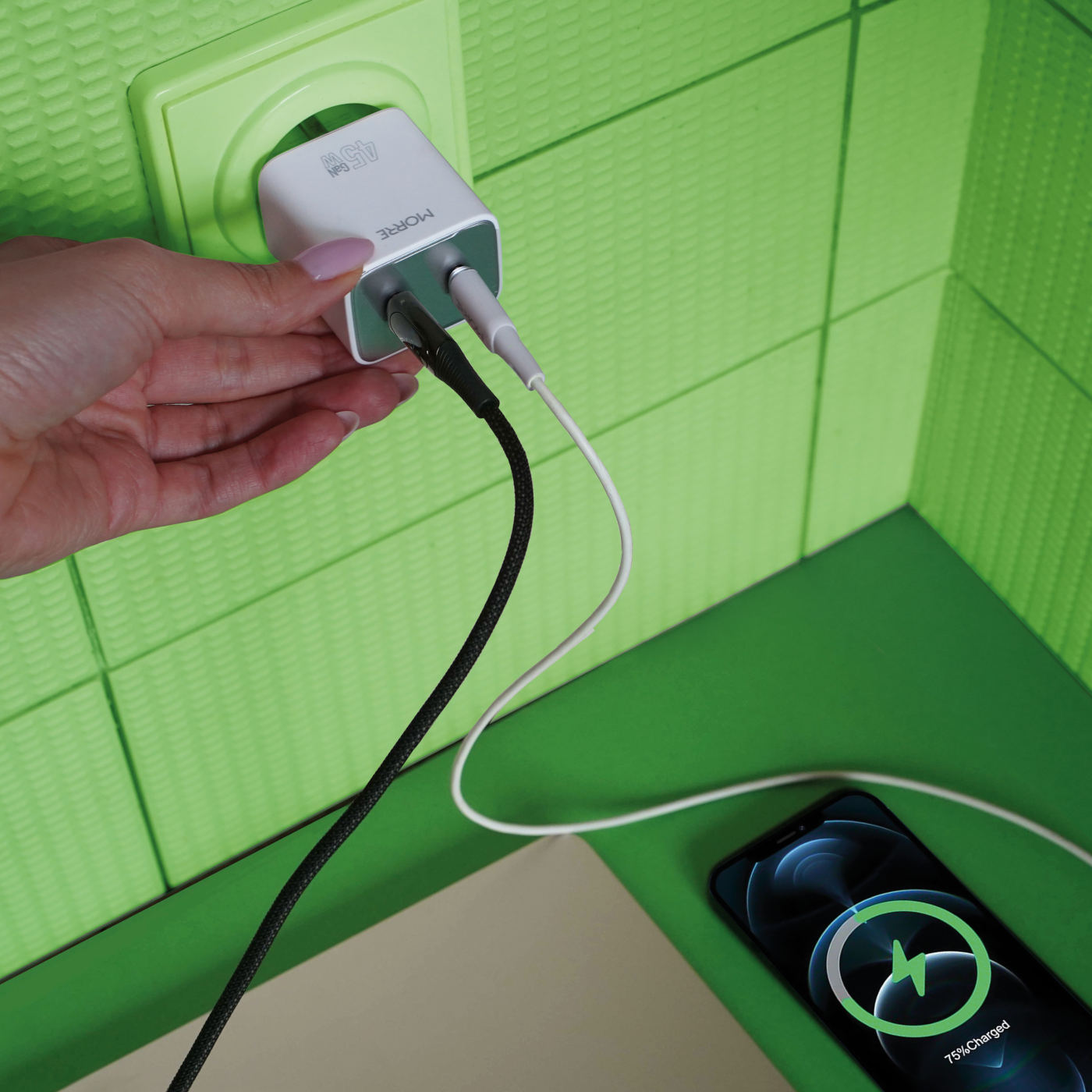 Ładowarka GaN Morre M303 65 W