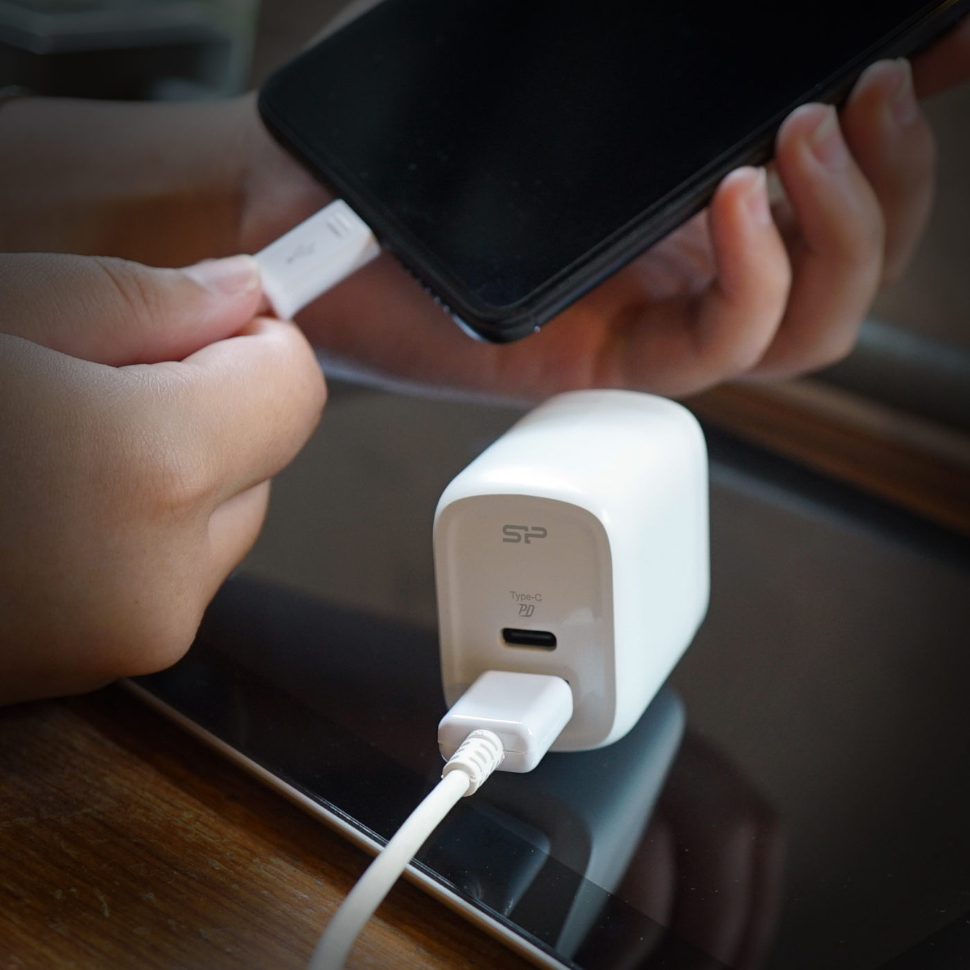 Ładowarka sieciowa Silicon Power QM25