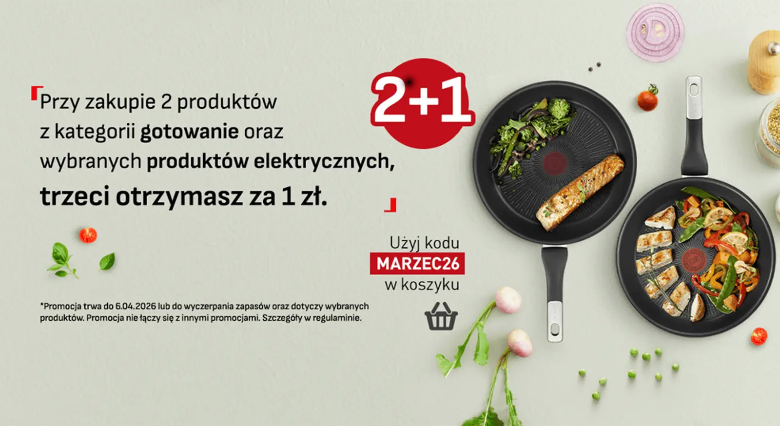 Tefal prowadzi akcję 2+1-2