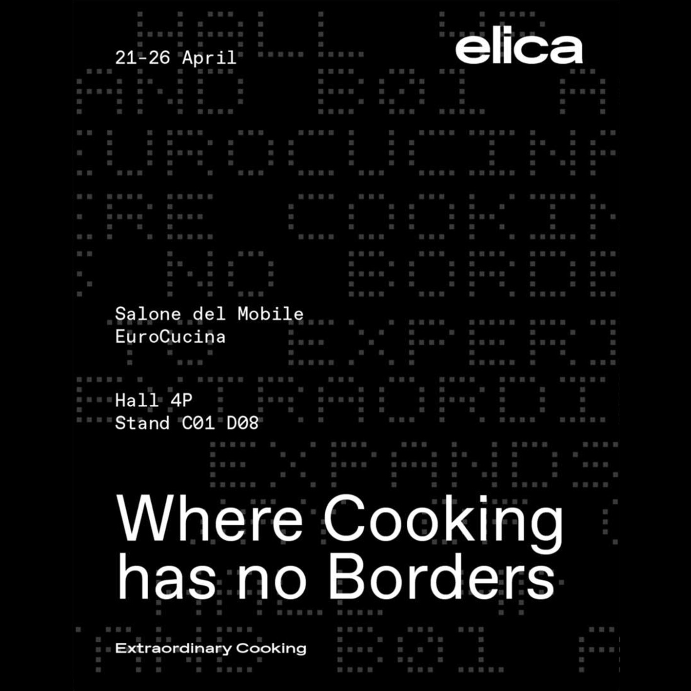 Elica zaprasza do Mediolanu. „Extraordinary Cooking” podczas EuroCucina 2026