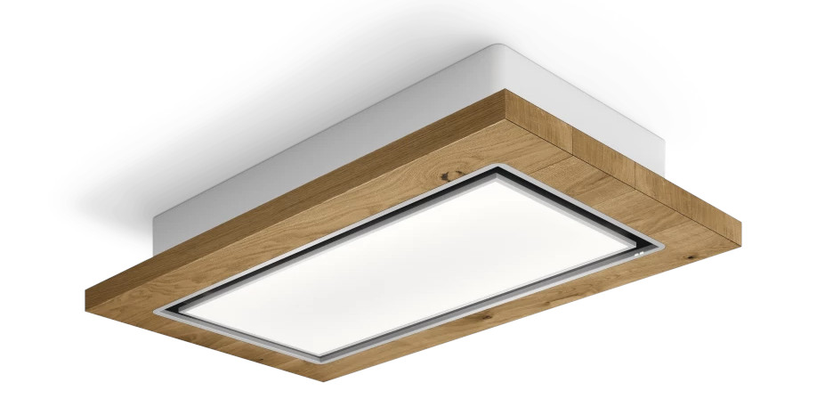 Elica Lullaby Oak – okap, światło i architektura w jednym