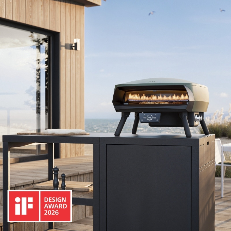 Piec do pizzy Witt Etna Rotante Control 16ʺ z nagrodą iF Design Award 2026