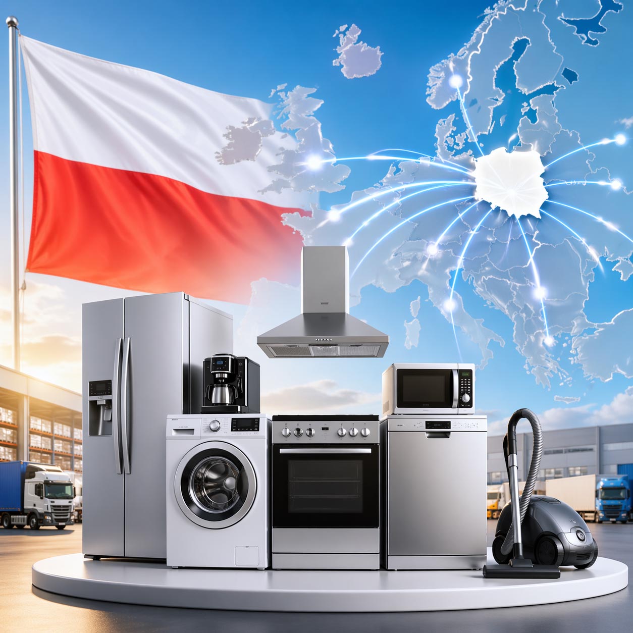 Polska wzmacnia pozycję zaplecza dla AGD w Europie