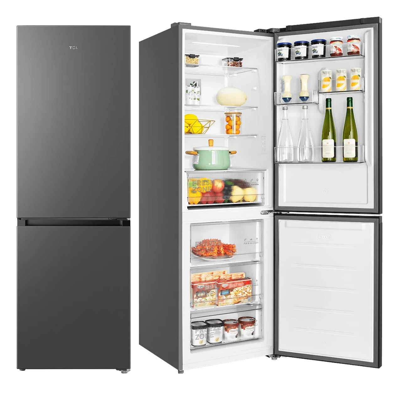 TCL RF340BSE0 stawia na Total No Frost