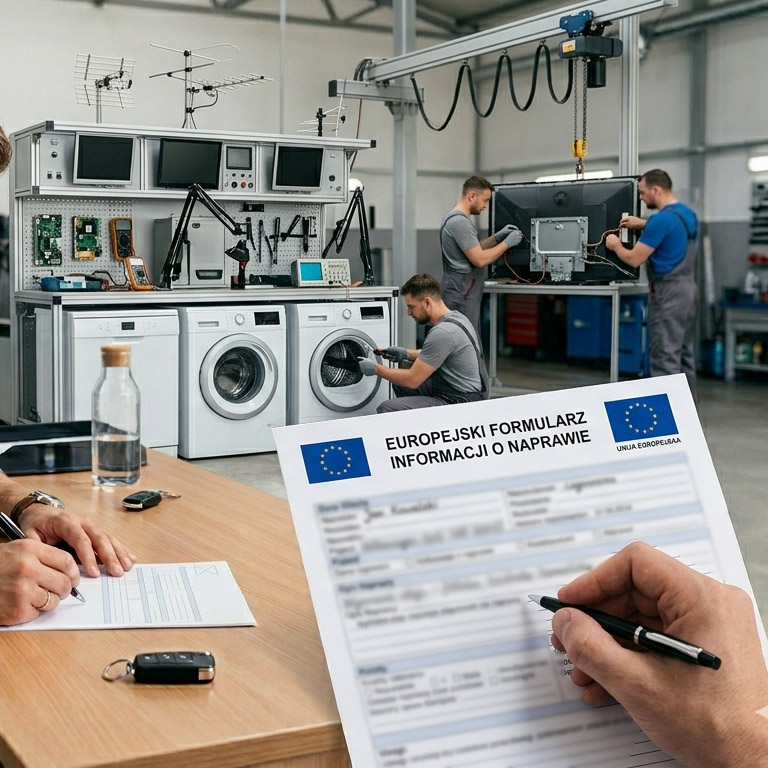 Europejski formularz informacji o naprawie – nowość w 2026 r.