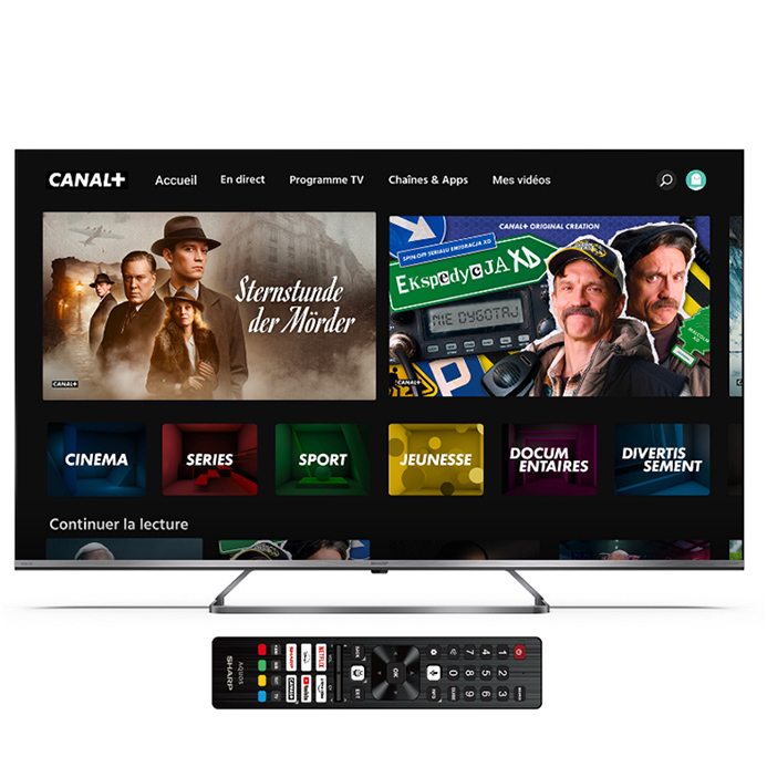 Sharp Consumer Electronics i CANAL+ ogłaszają strategiczne partnerstwo na rynku europejskim