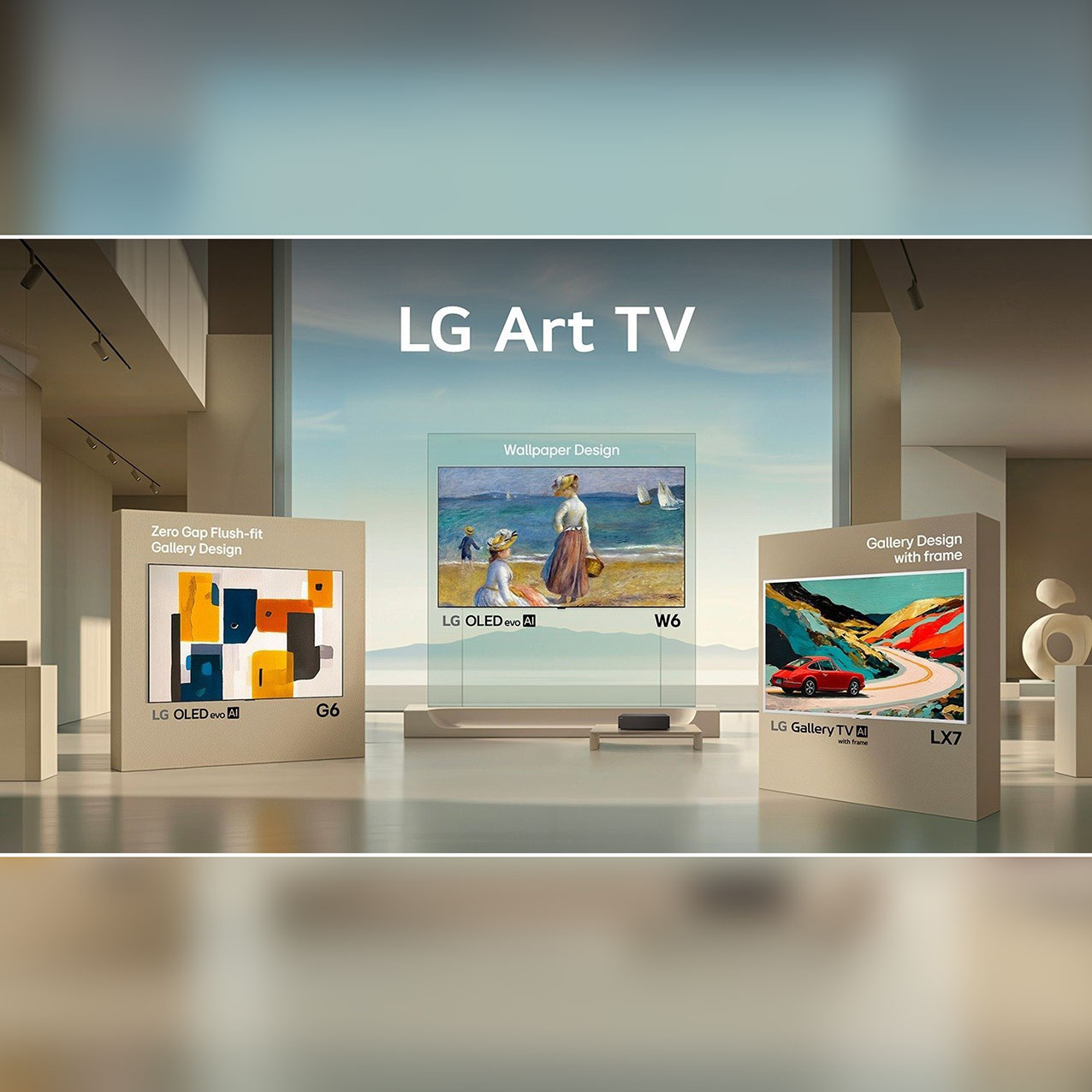 Prezentuje telewizory z linii Art TV