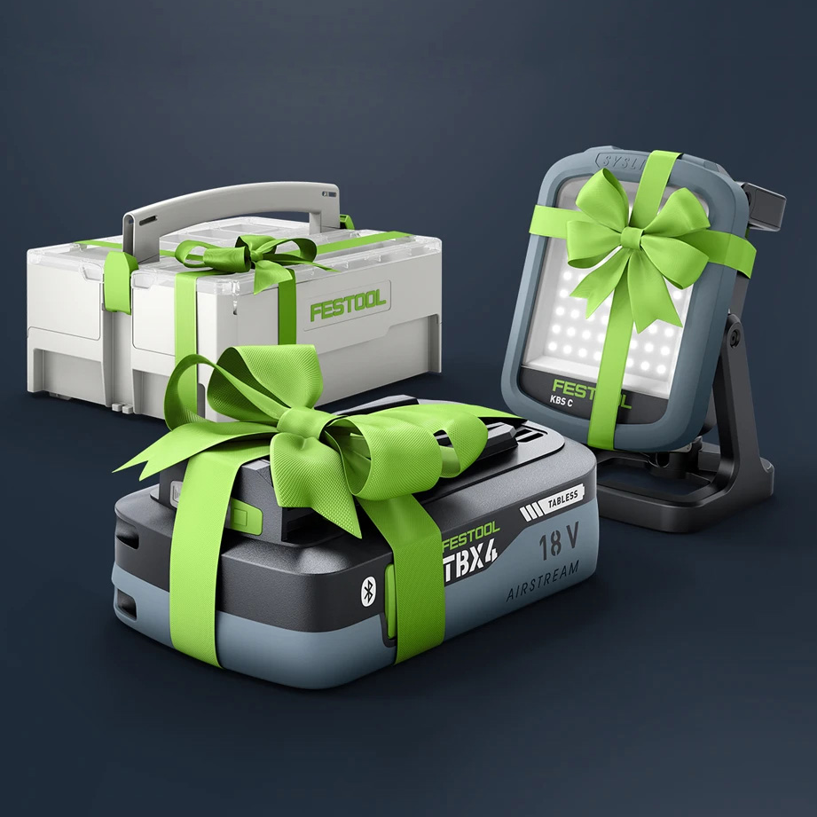 Festool uruchamia Bonus Weeks z dodatkami do narzędzi