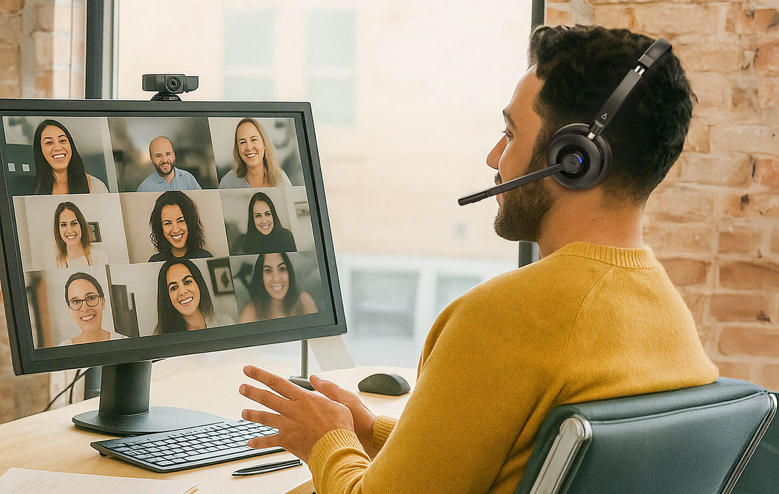 Jedne słuchawki, wiele zadań – Creative Chat Wireless w codziennej pracy-6