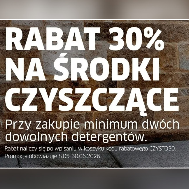 Kärcher obniża ceny środków czyszczących z kodem CZYSTO30