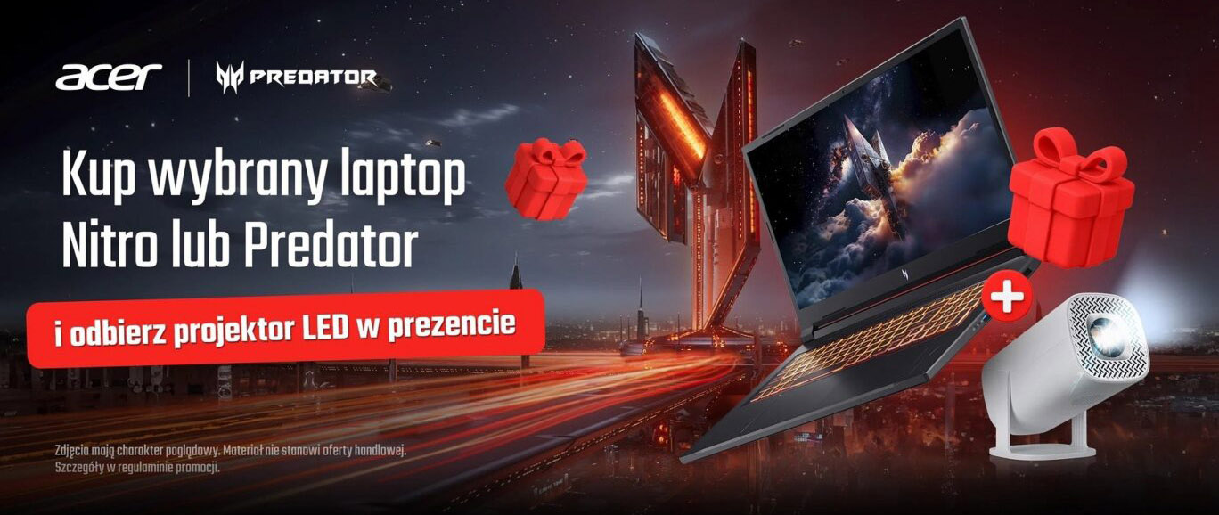 Kupujesz laptop Acer i dostajesz projektor. Ruszyła nowa promocja producenta-2