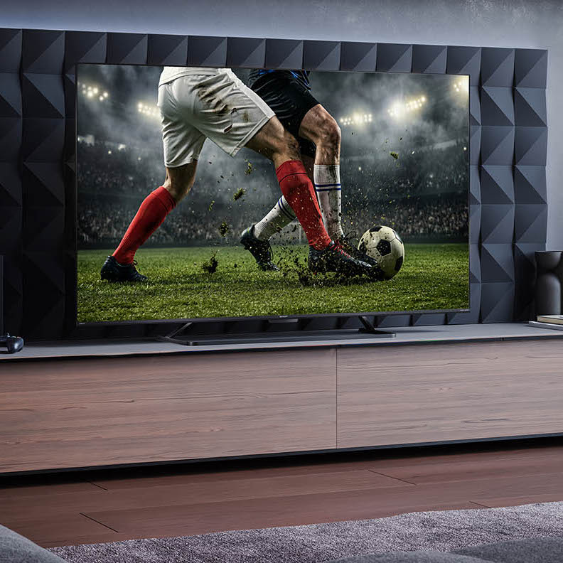 Sport i gaming na najwyższym poziomie. Telewizory Sharp QLED stworzone do emocji