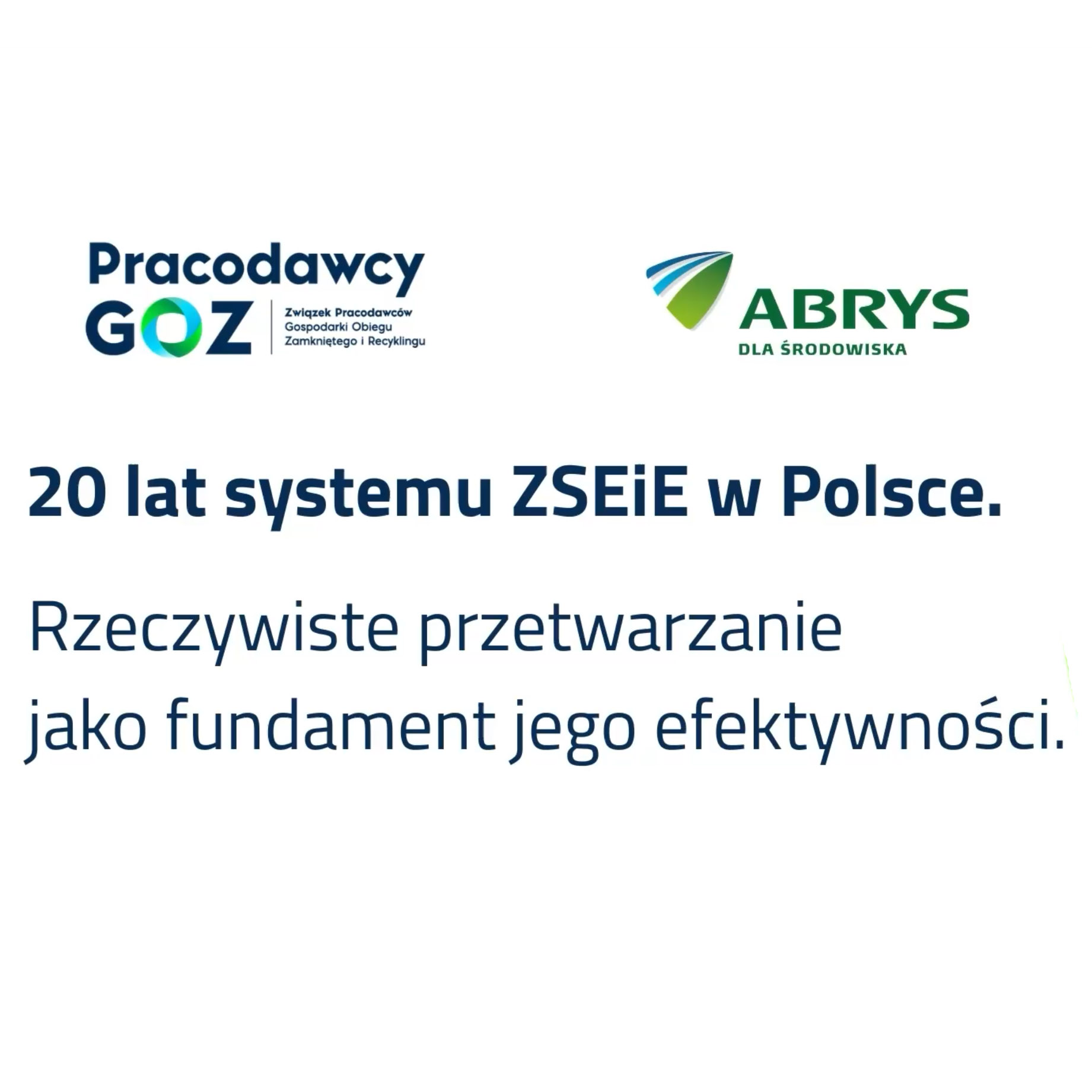 System elektrorecyklingu wymaga zmian – wspólny webinar ZPGOZiR oraz Abrys
