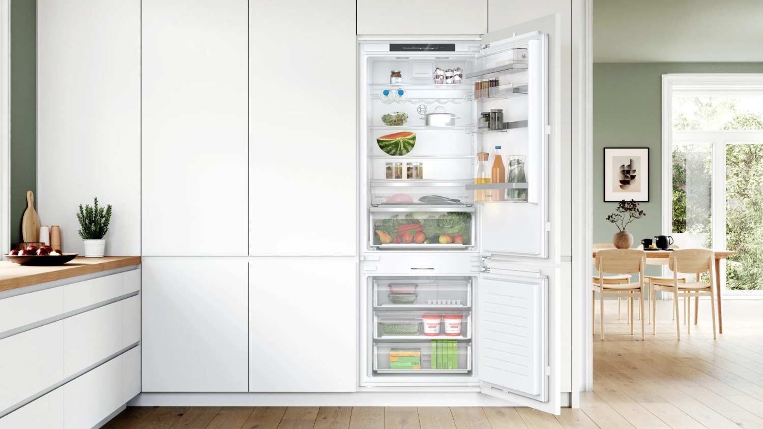 Lodówki i zamrażarki wolnostojące i do zabudowy z możliwością zestawienia