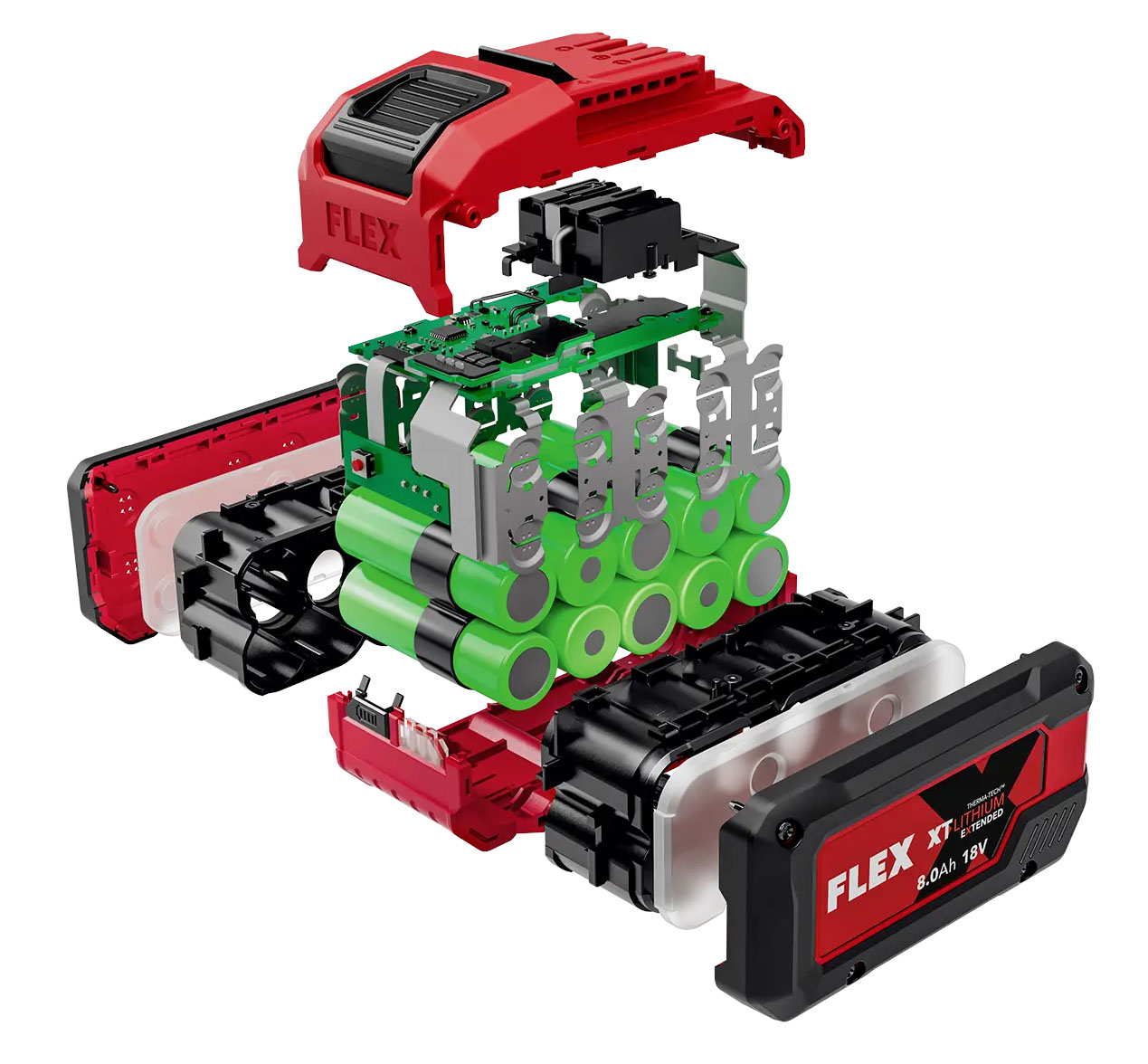 FLEX wprowadza akumulator 18 V z ogniwami tabless-2