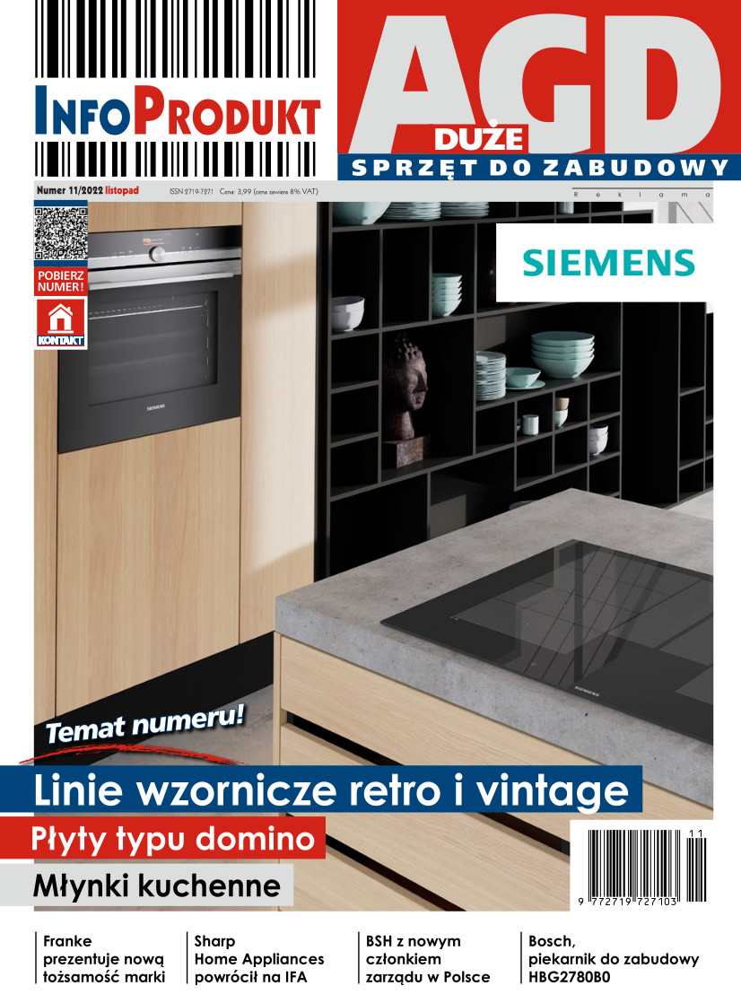 InfoProdukt AGD Duże - Sprzęt do zabudowy 11-2022