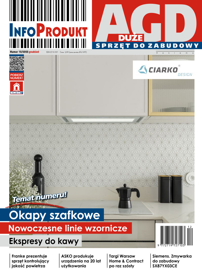 InfoProdukt AGD Duże - Sprzęt do zabudowy 12-2022