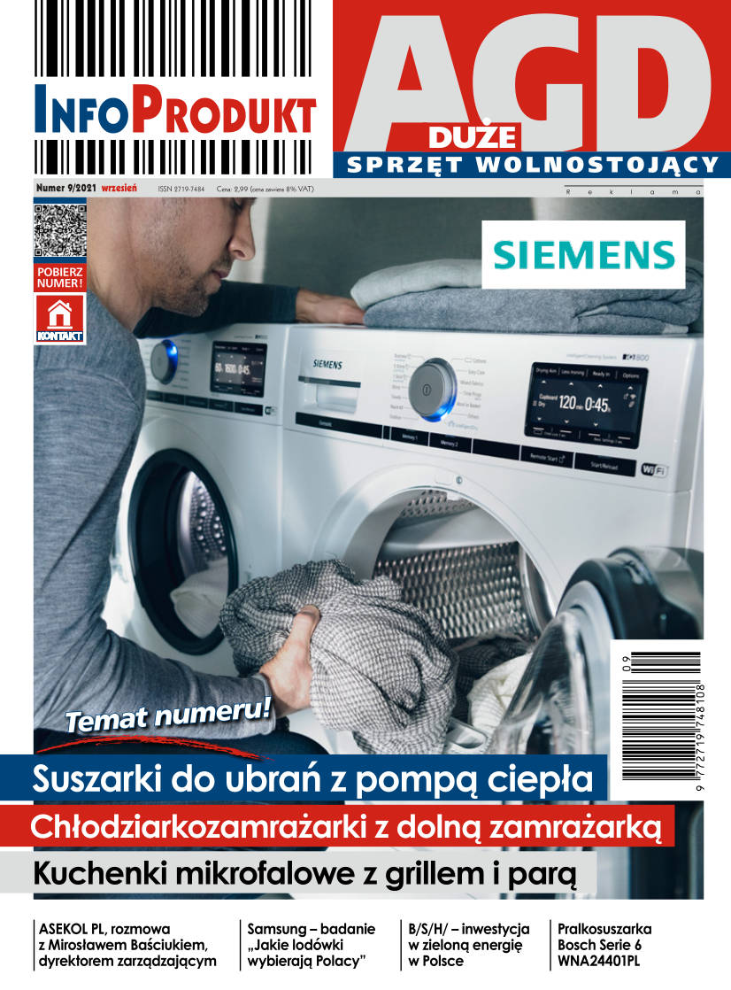 InfoProdukt AGD Duże - Sprzęt wolnostojący 09-2021
