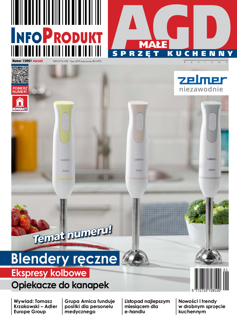 Infoprodukt AGD Małe - Sprzęt kuchenny 01-2021